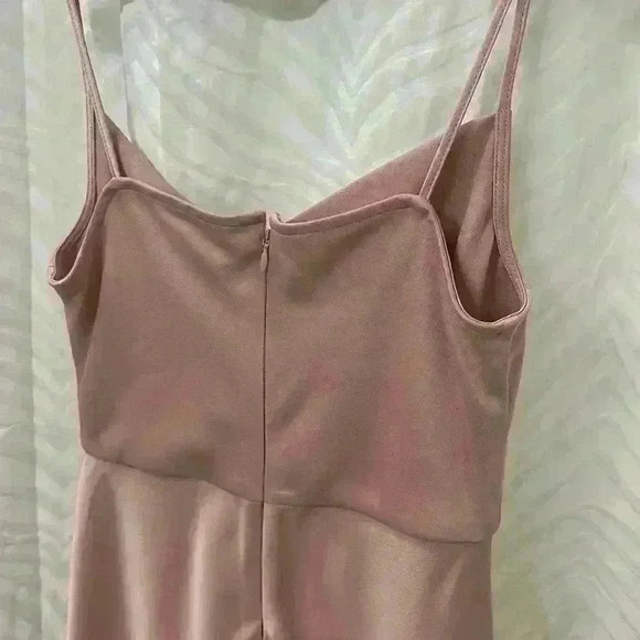BHLDN midi dress, blush pink. Worn once & dry cleaned. Like brand new! Sz 2 - Picture 11 of 13
